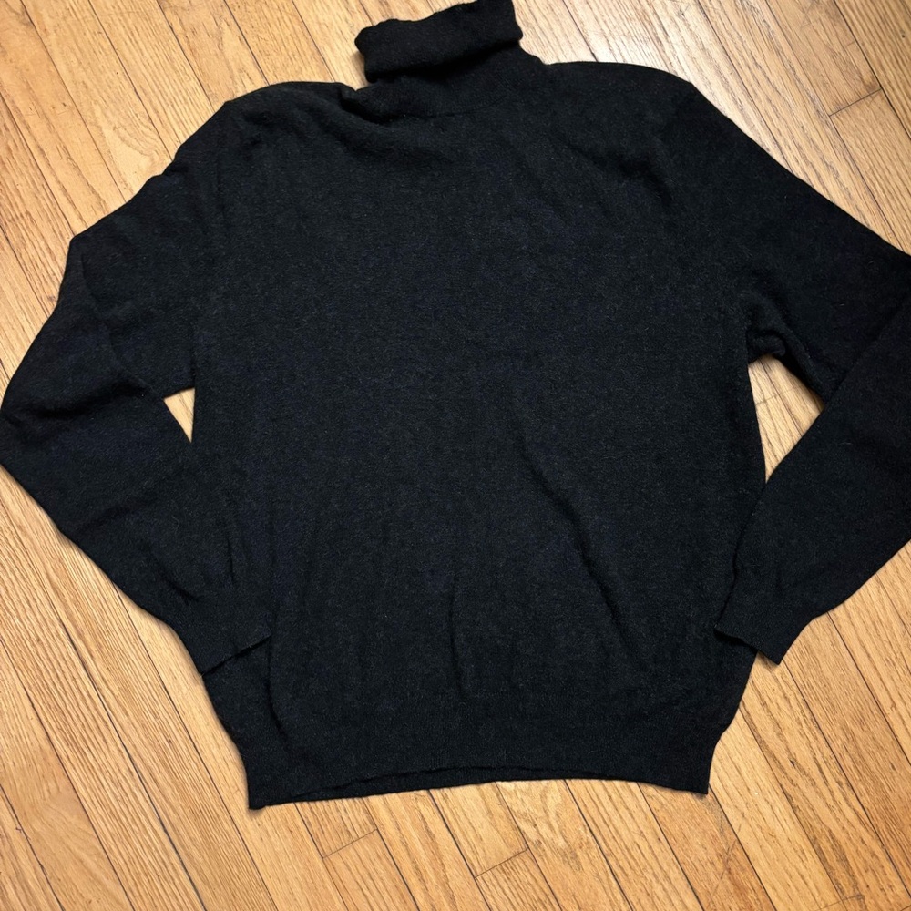 Ralph Lauren Charcoal Cashmere Sweater size XL